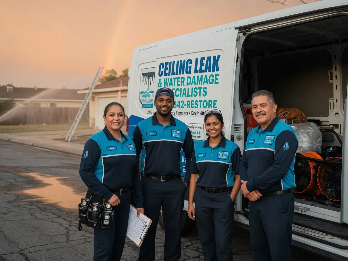 Ceiling Leak Cleanup company in Eau Galle, WI