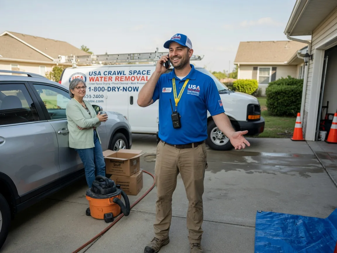 Crawl Space Water Removal Eau Galle, WI FAQs